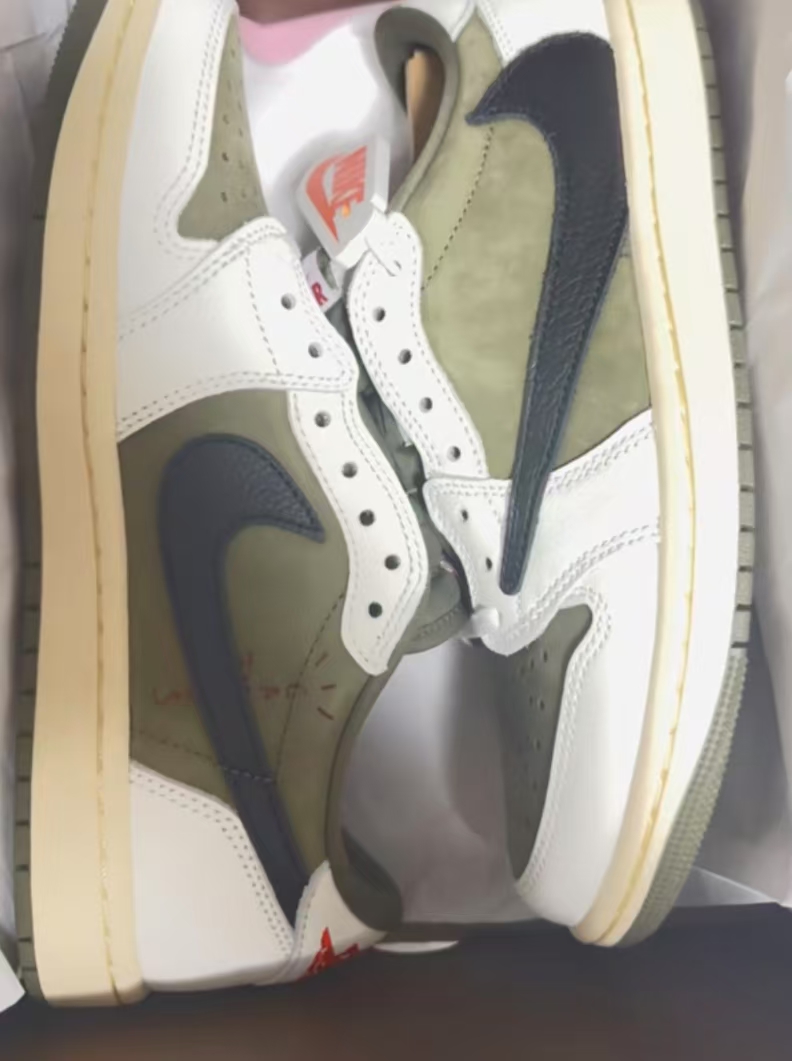 Jordan 1 Travis Scott Low OG SP Medium Olive DM7866-200 review Juarez