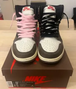 Jordan 1 Retro High OG SP Travis Scott Mocha RSNOW CD4487-100 review Lagare