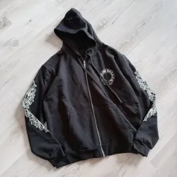Chrome Hearts Black Zipper Hoodie review Joe Marvin 01