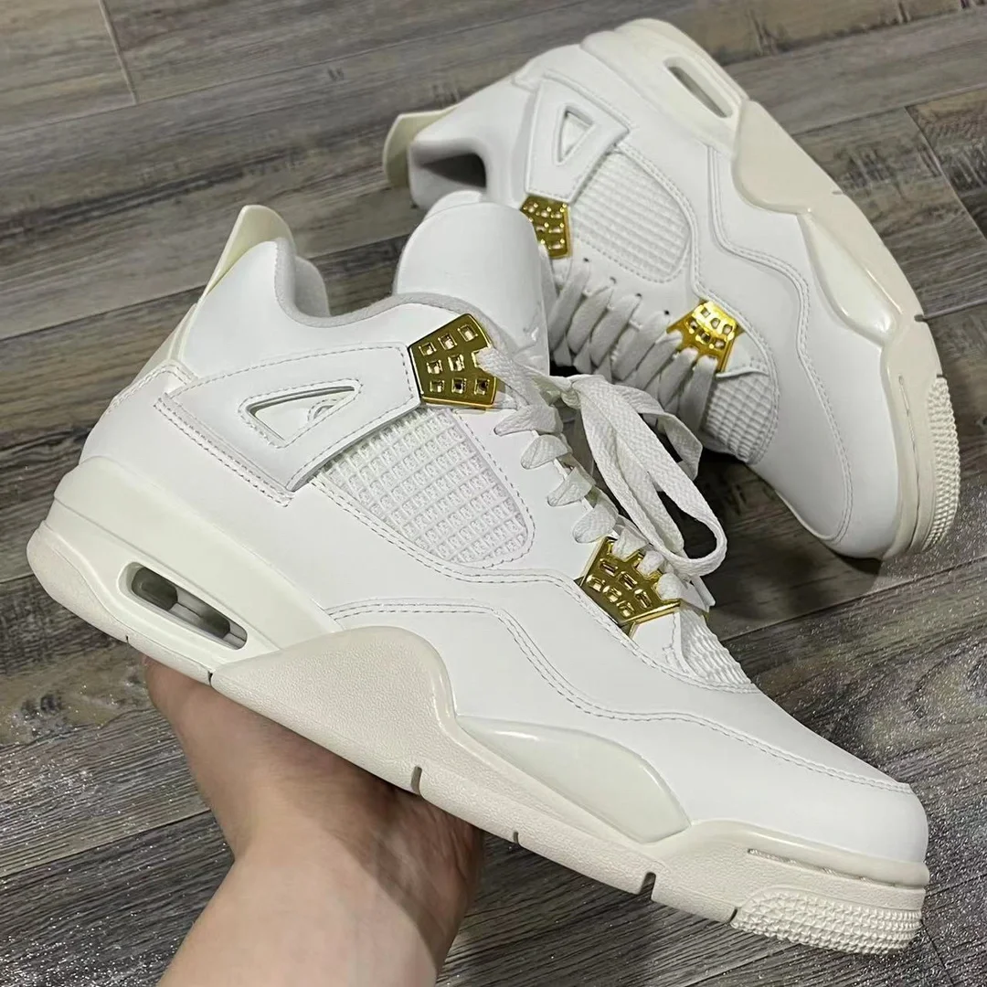 Jordan 4 Metallic Gold AQ9129-170 review 0