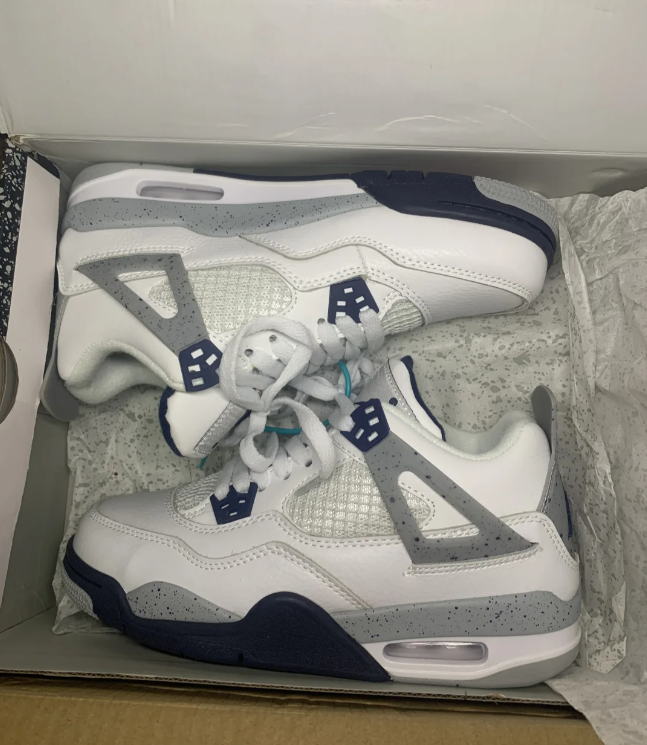 Air Jordan 4 Retro Midnight Navy Reps Sneaker DH6927-140 review Randy