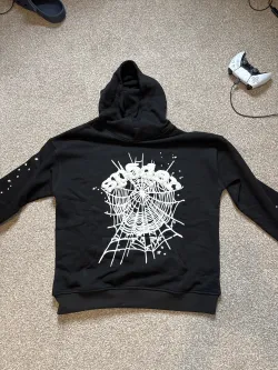 Sp5der OG Web Hoodie Black review Djm 