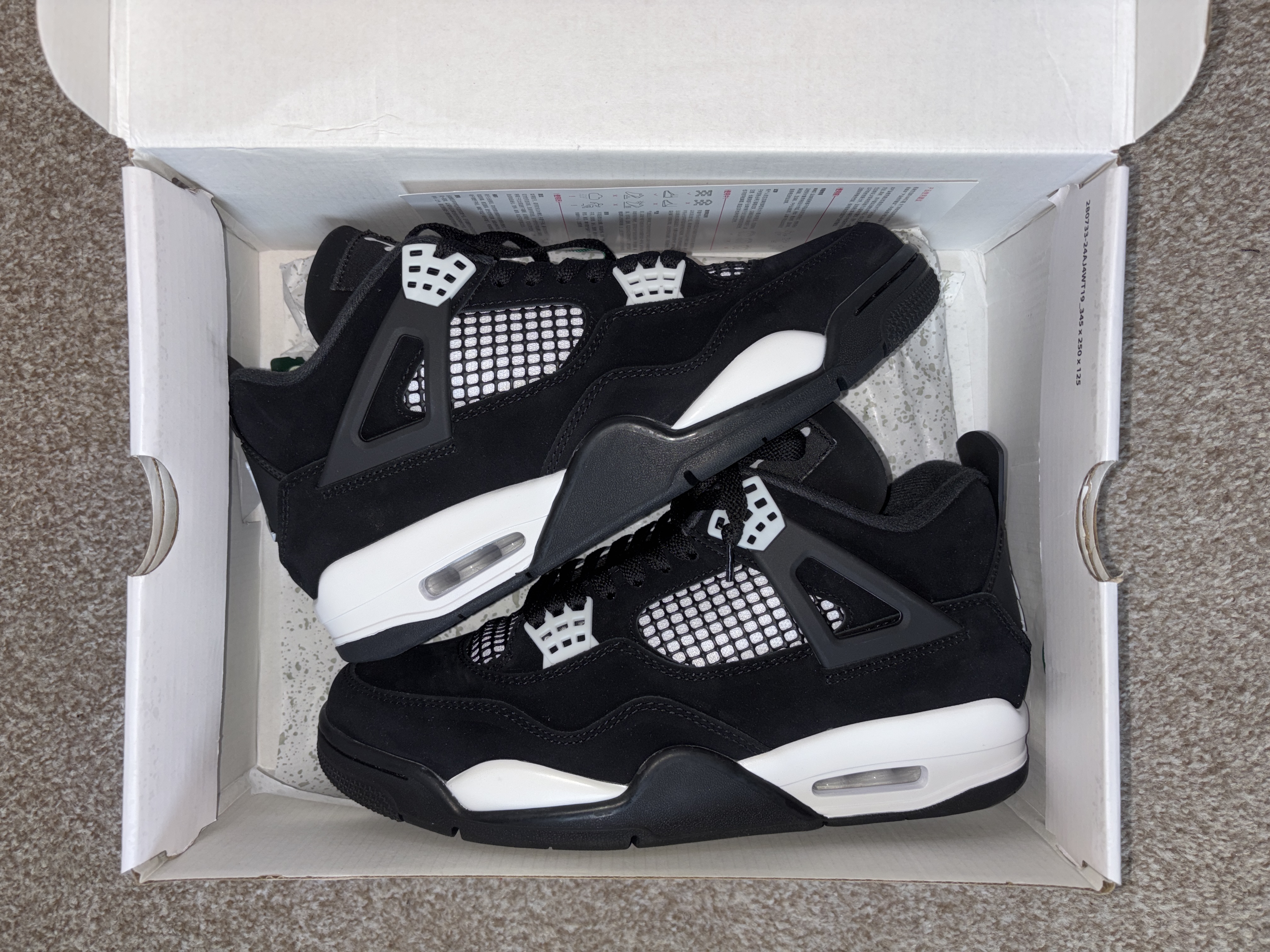 Rsnow Air Jordan 4 White Thunder FQ8138-001 review Djm