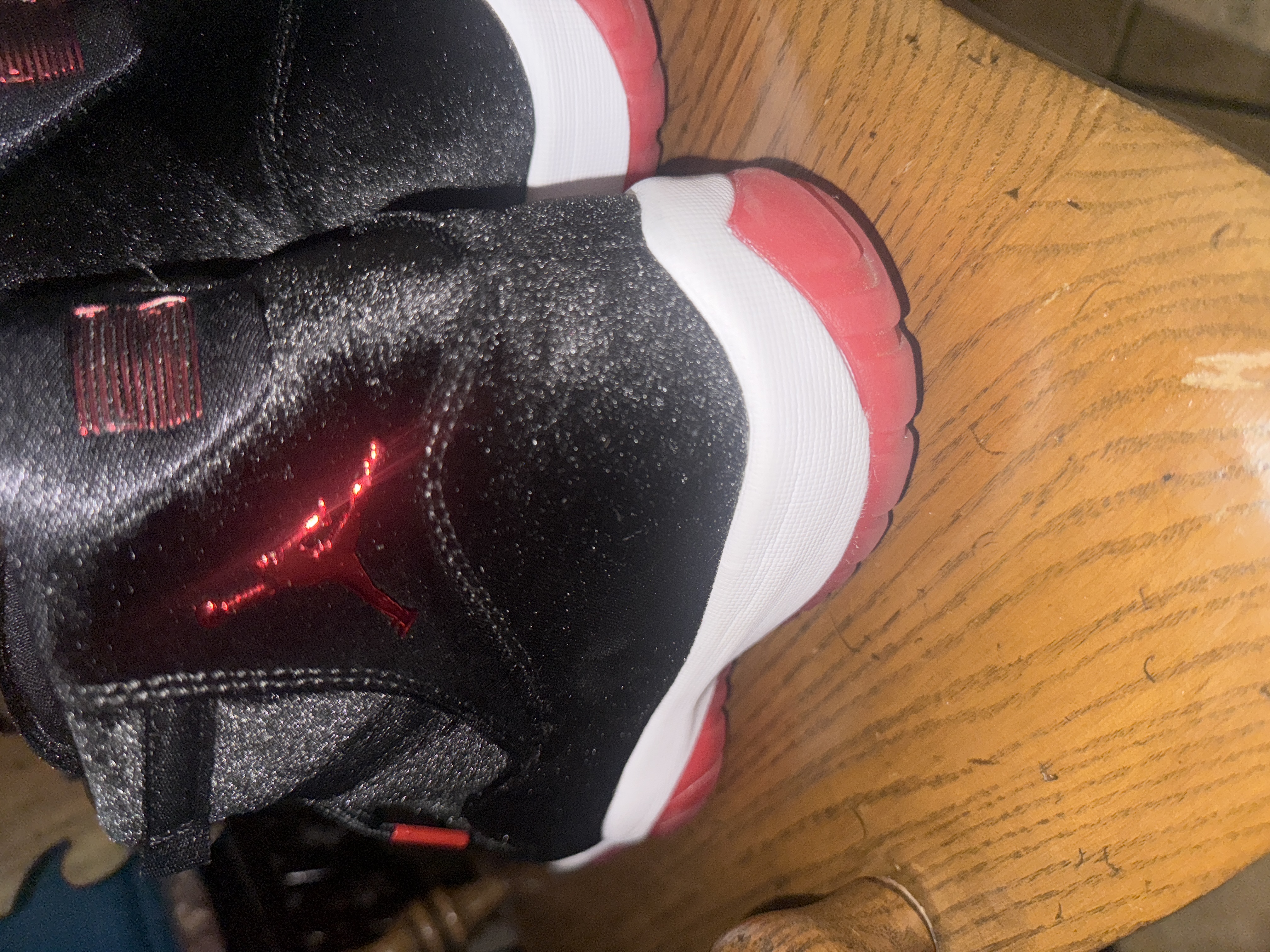 Air Jordan 11 Retro Bred Velvet Repssneaker DB5457-061 review 1
