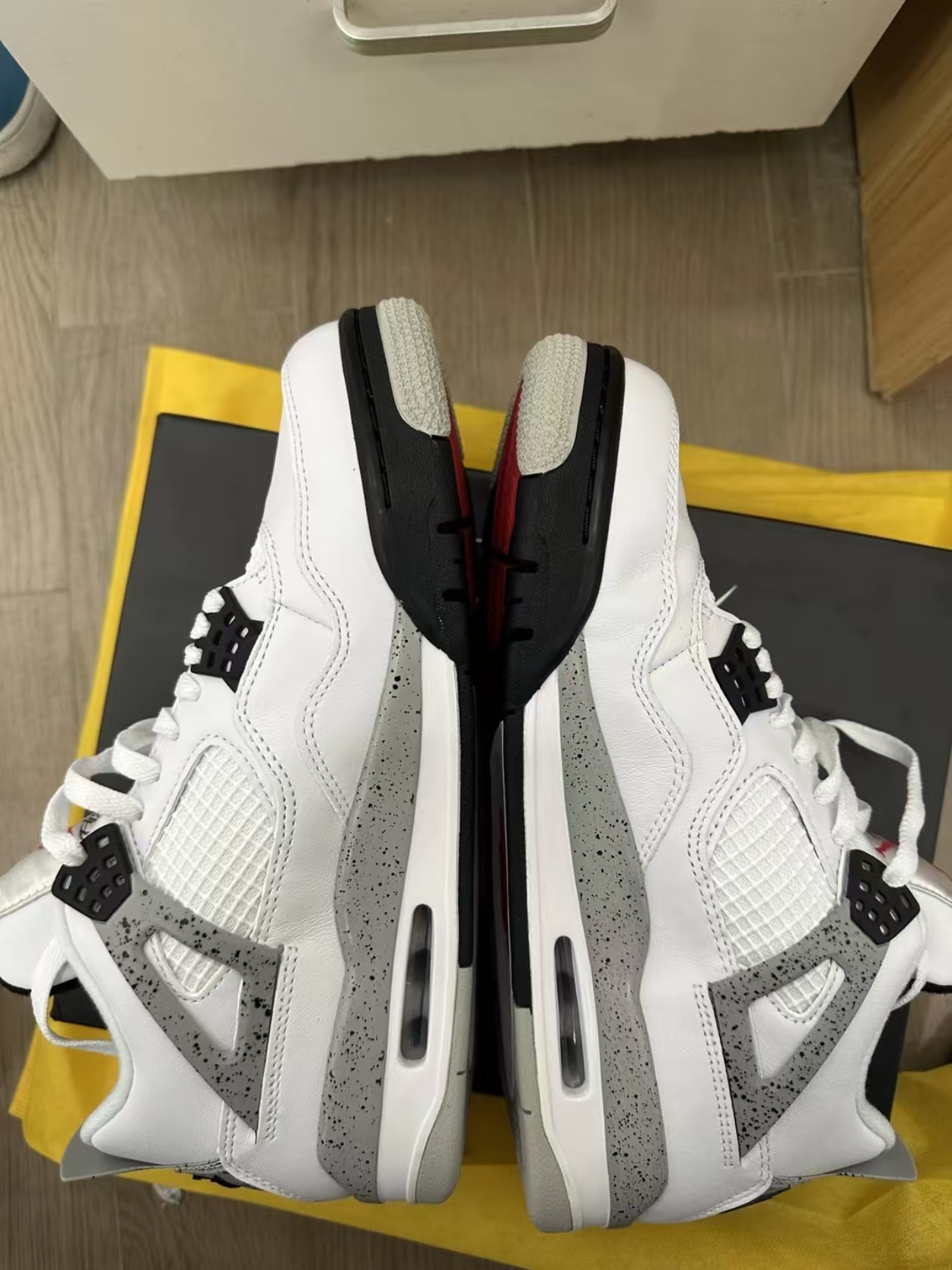 Air Jordan 4 Retro White Cement 2016 Reps Sneaker 840606-192 review Peter