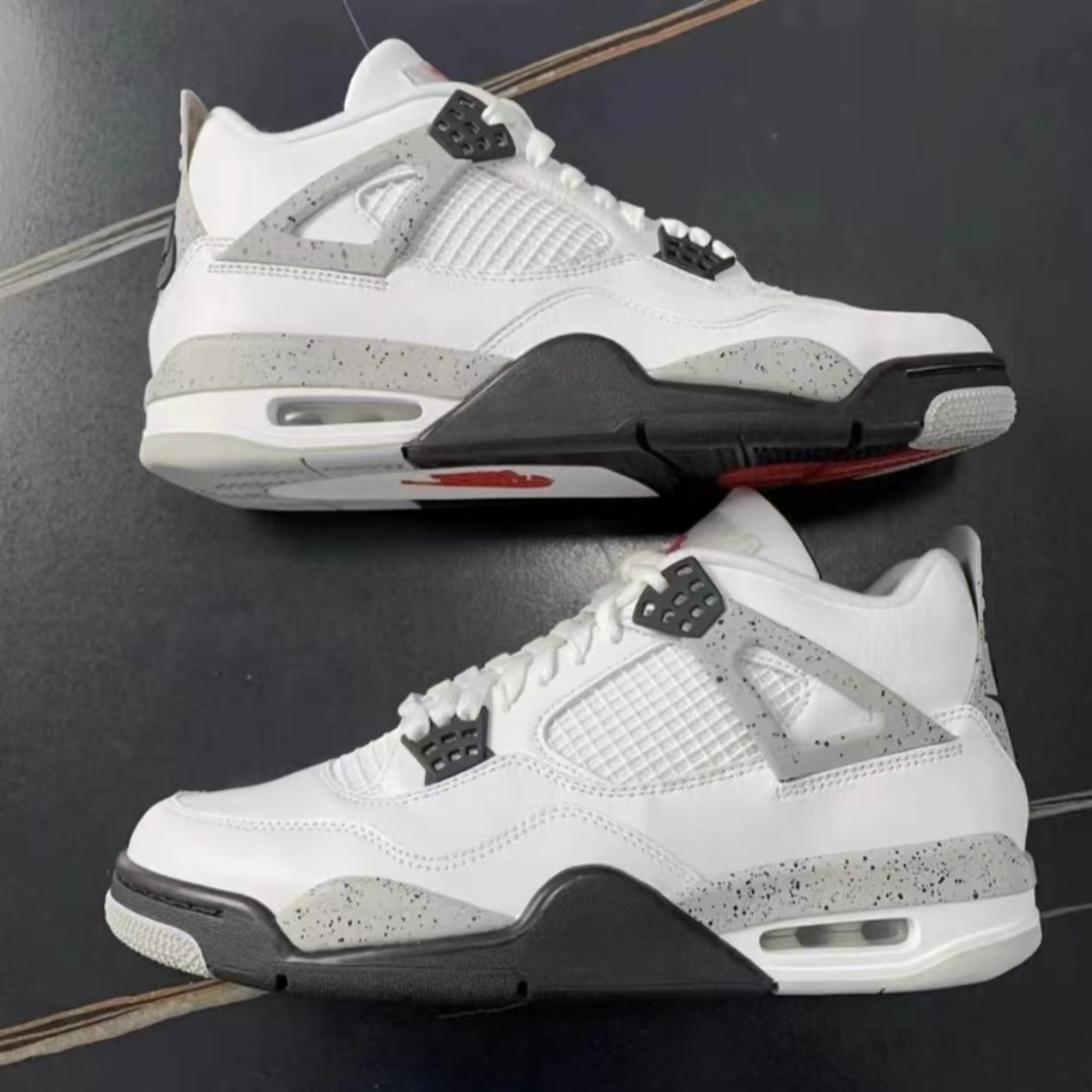 Air Jordan 4 Retro White Cement 2016 Reps Sneaker 840606-192 review carlos