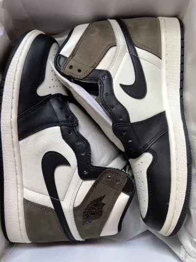 Nike Air Jordan 1 Retro High OG Dark Mocha Reps Sneaker 555088-105 review Collins