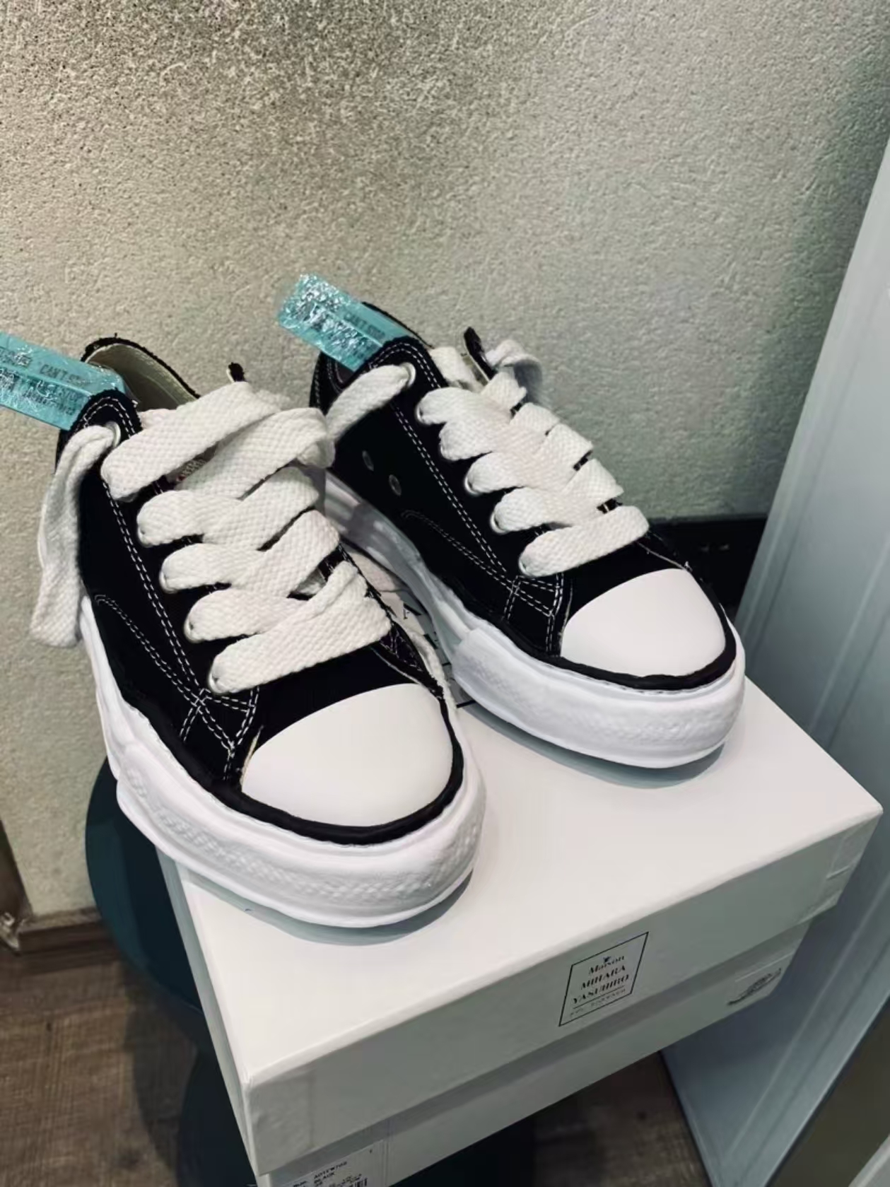 Rsnow Maison Mihara Yasuhiro Peterson OG Sole Canvas Low Black NO.722 A01FW702 review Gabriel