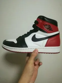 Air Jordan 1 Retro Black Toe 2016 Reps Sneaker 555088-125 review Fowler