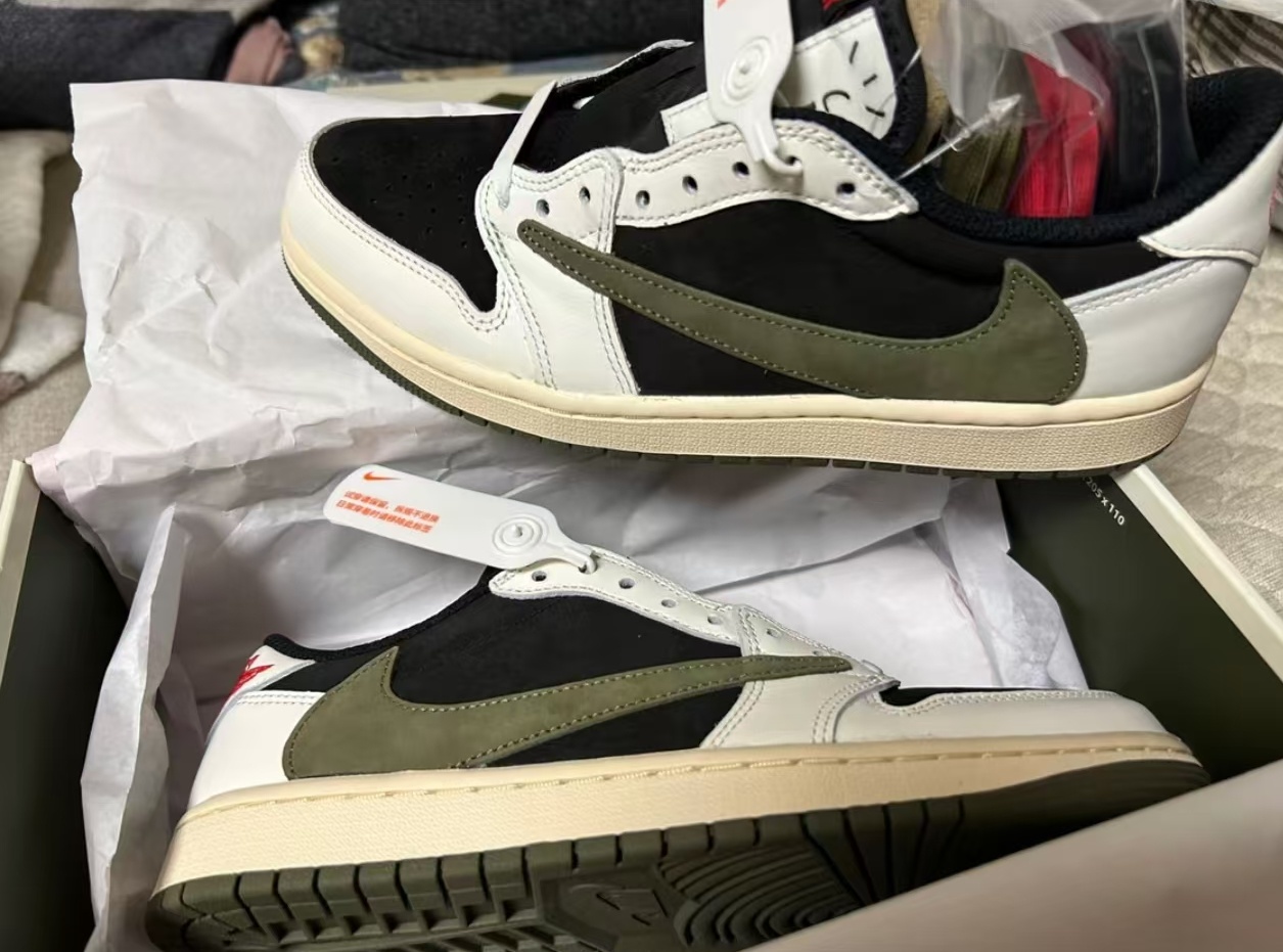 Jordan 1 Retro Low OG SP Travis Scott Olive Reps Sneaker DZ4137-106 review Myrhede