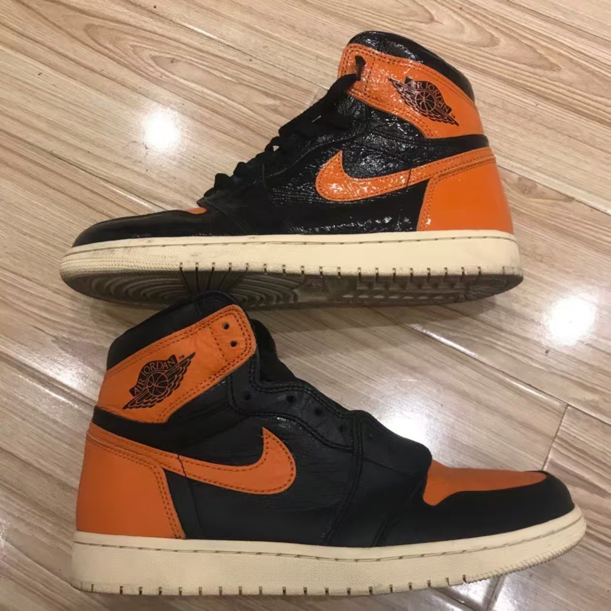 Air Jordan 1 Retro High Shattered Backboard 3.0 555088-028 review XoOmar