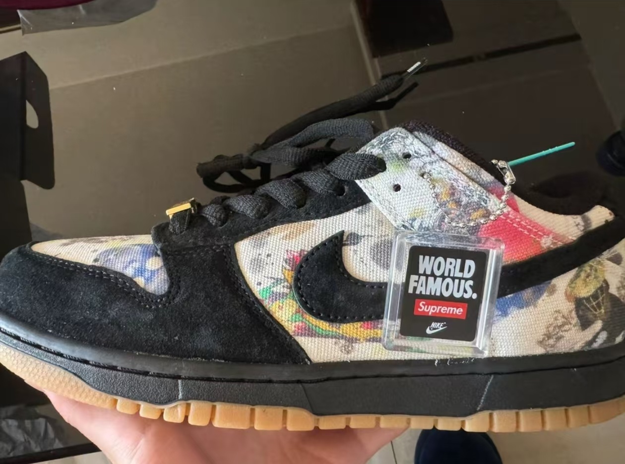 Nike SB Dunk Low Supreme Rammellzee FD8778-001 review Amaama