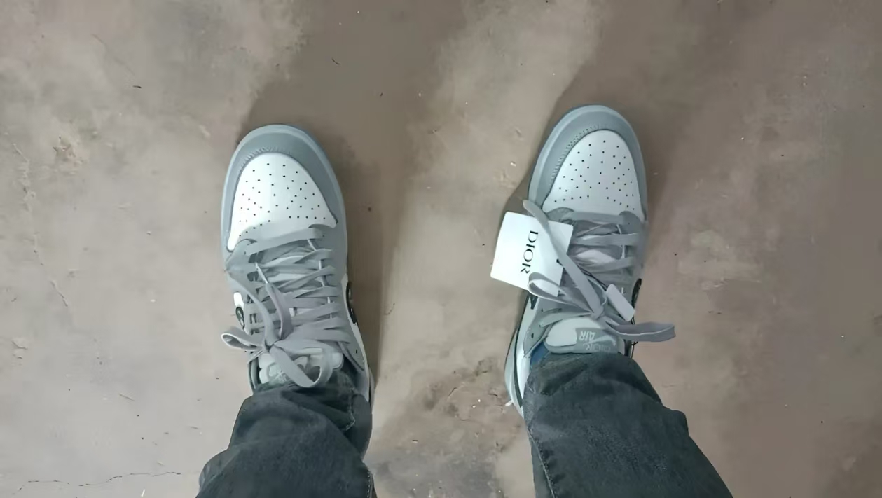 Dior x Air Jordan 1 Low Wolf Grey CN8608-002 review 0