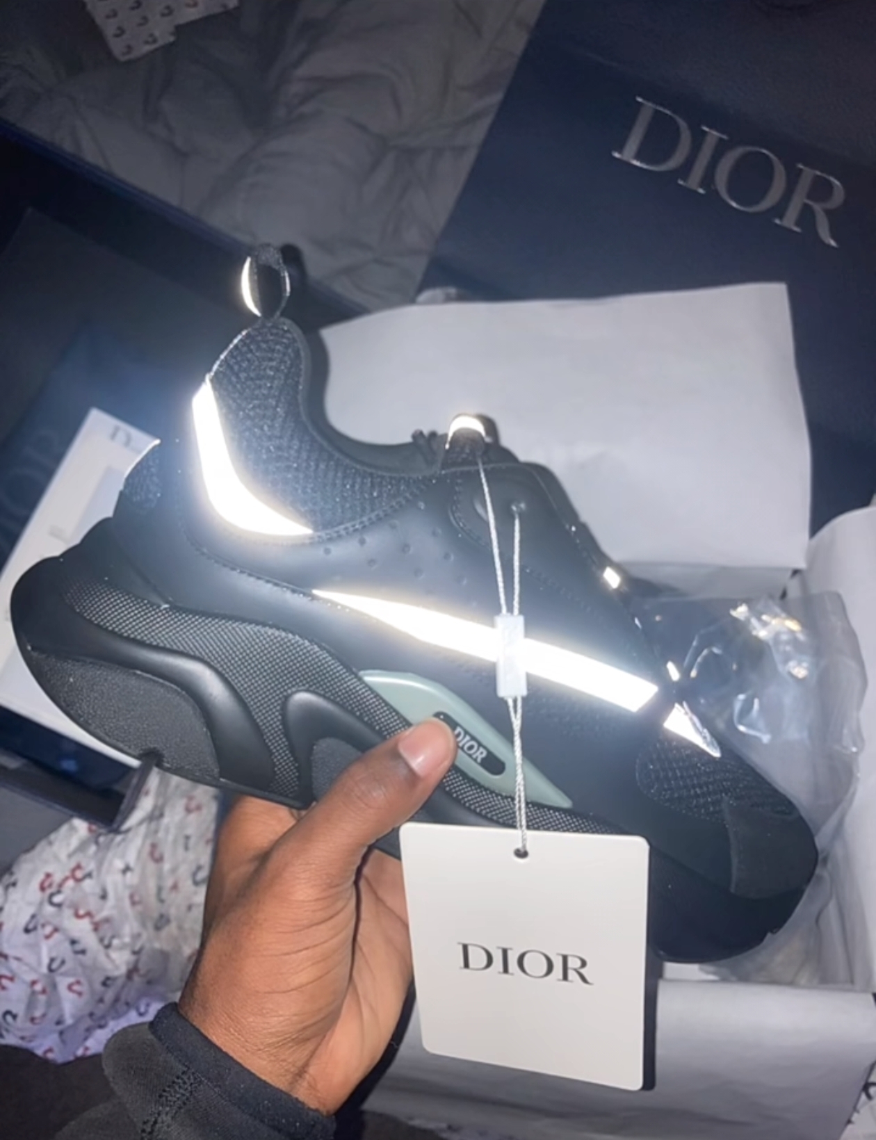 Dior B22 Black Silver 3SN231ZNG_H969 / 3SN231ZNG969 review 0
