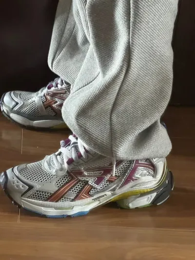 Balenciaga Runner Silver Purple review Myles