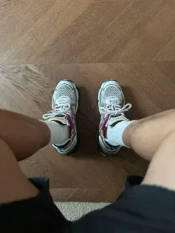 Balenciaga Runner Silver Purple review Kimani