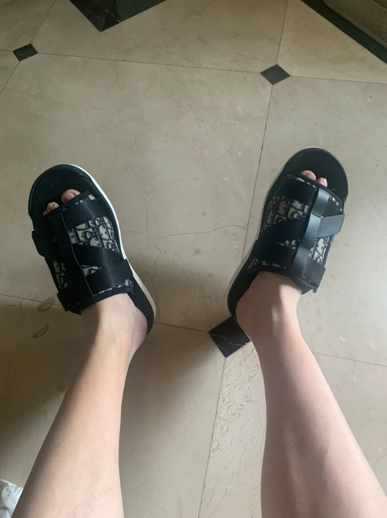 Dior Alpha Sandal Oblique 3SA081YXV_H961 review LUCKY