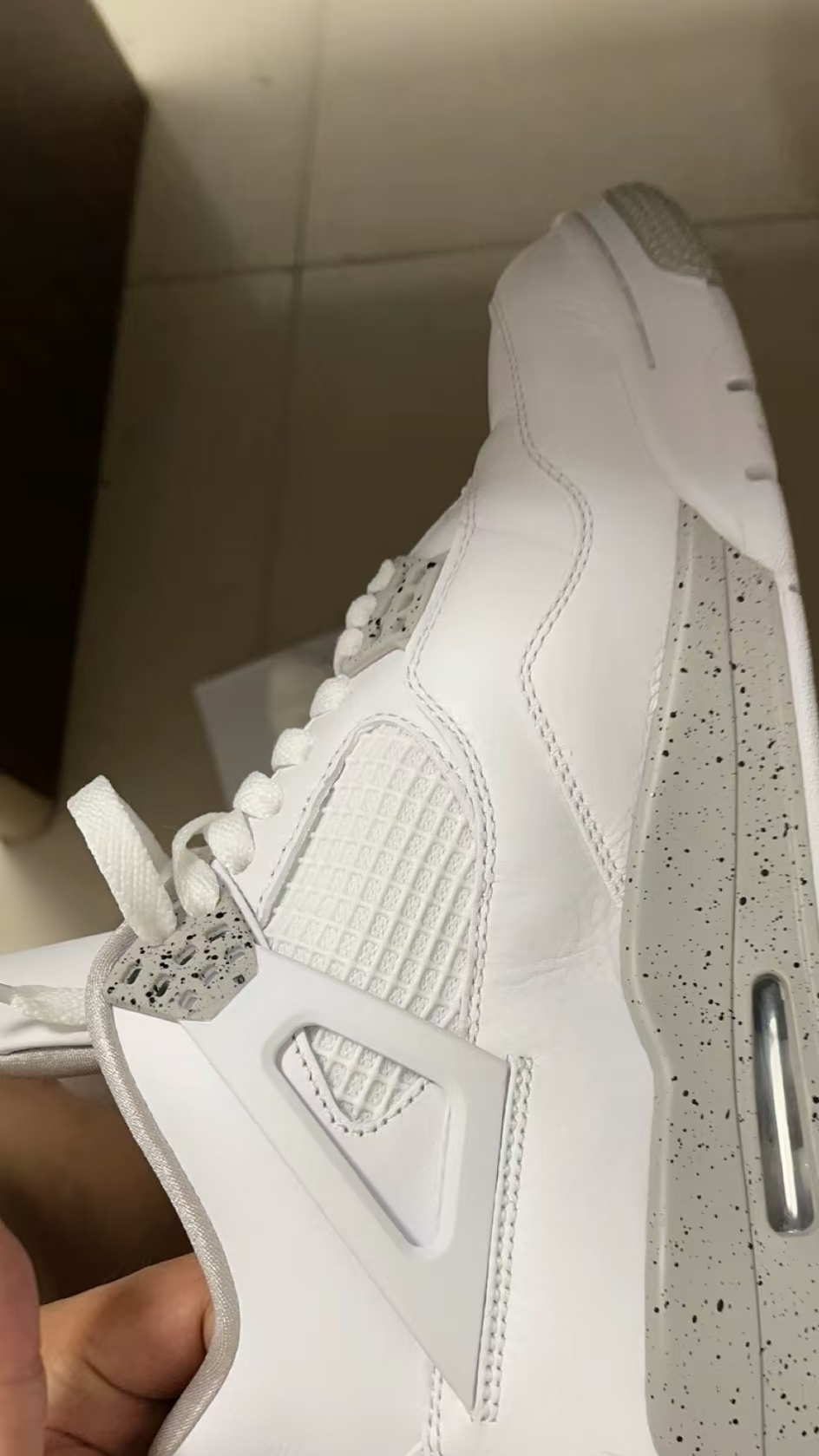 Nike Air Jordan 4 Retro White Oreo Reps Sneakers CT8527-100 review Zakori 00