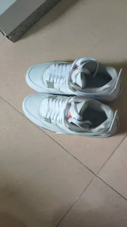 Nike Air Jordan 4 Retro White Oreo Reps Sneakers CT8527-100 review Watson