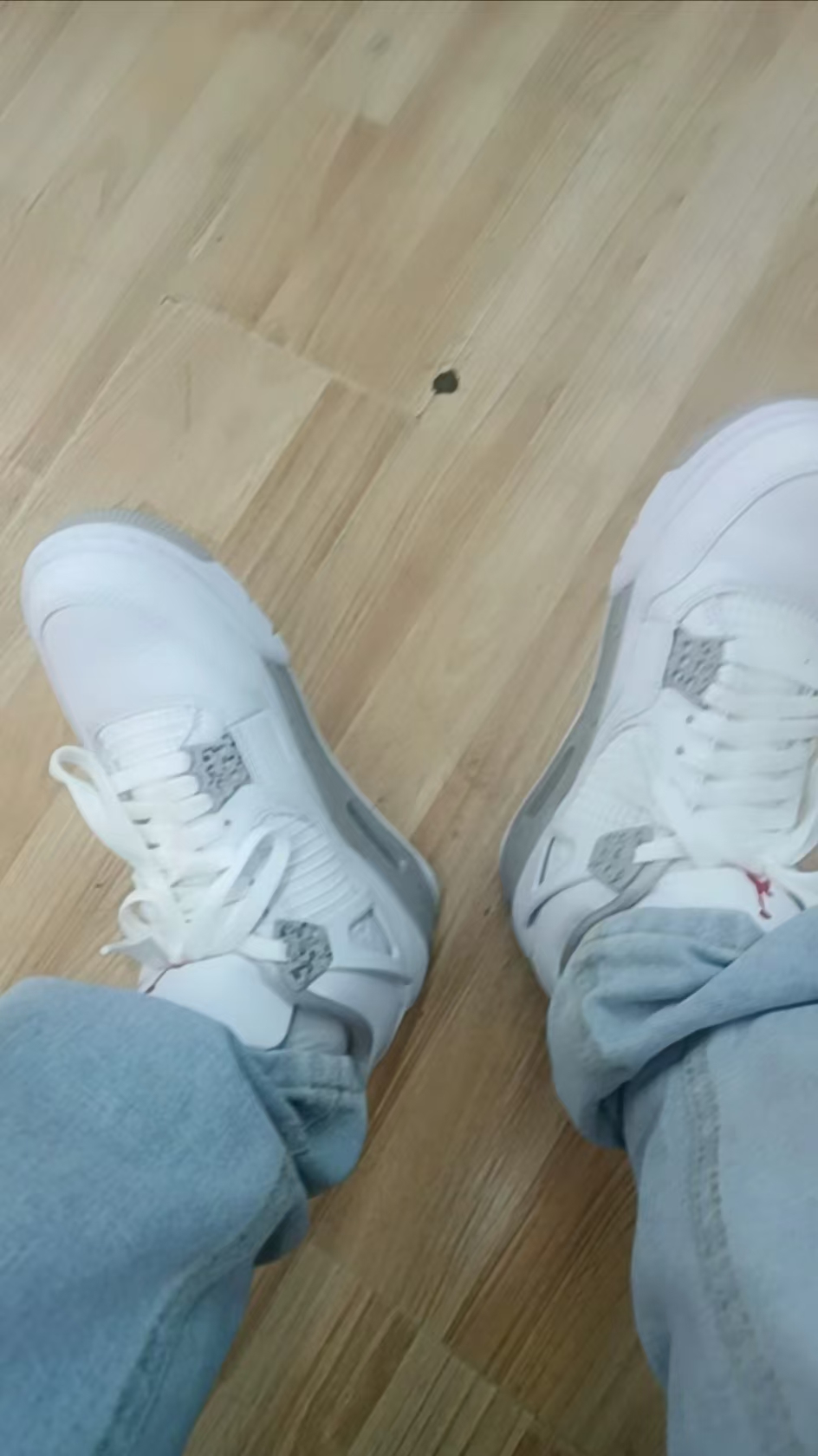 Nike Air Jordan 4 Retro White Oreo Reps Sneakers CT8527-100 review Silva