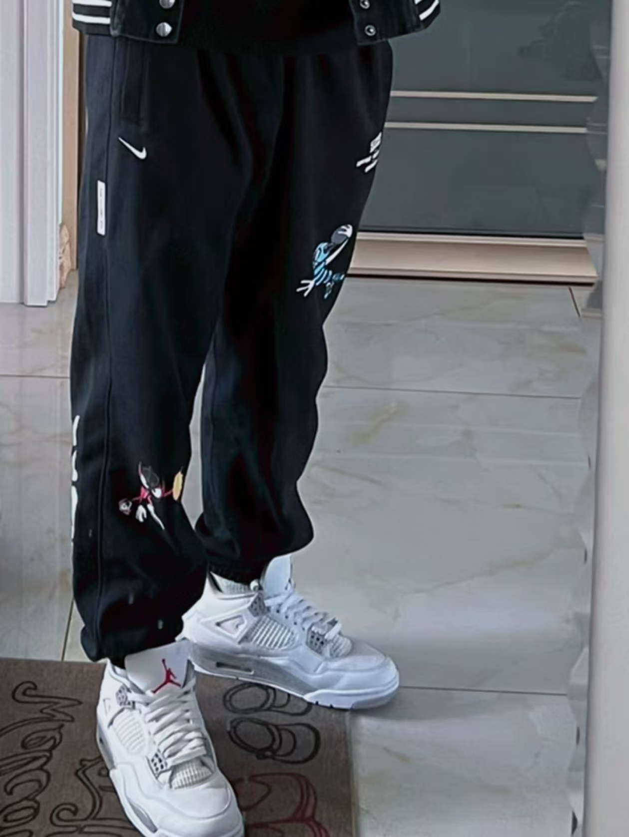 Nike Air Jordan 4 Retro White Oreo Reps Sneakers CT8527-100 review Amiia