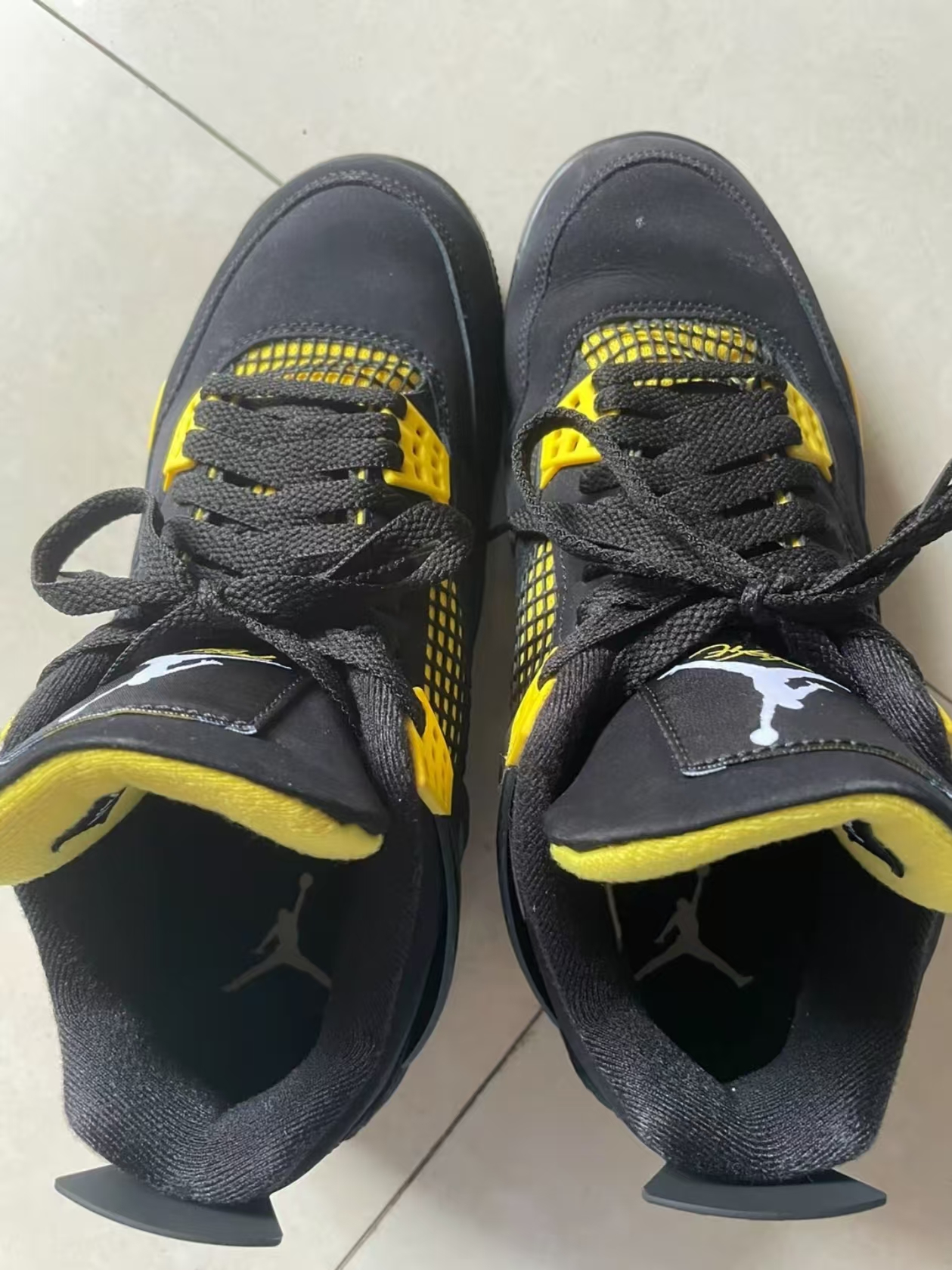 Nike Air Jordan 4 Retro Thunder 2023 Mens Reps Sneakers DH6927-017 review Chavez