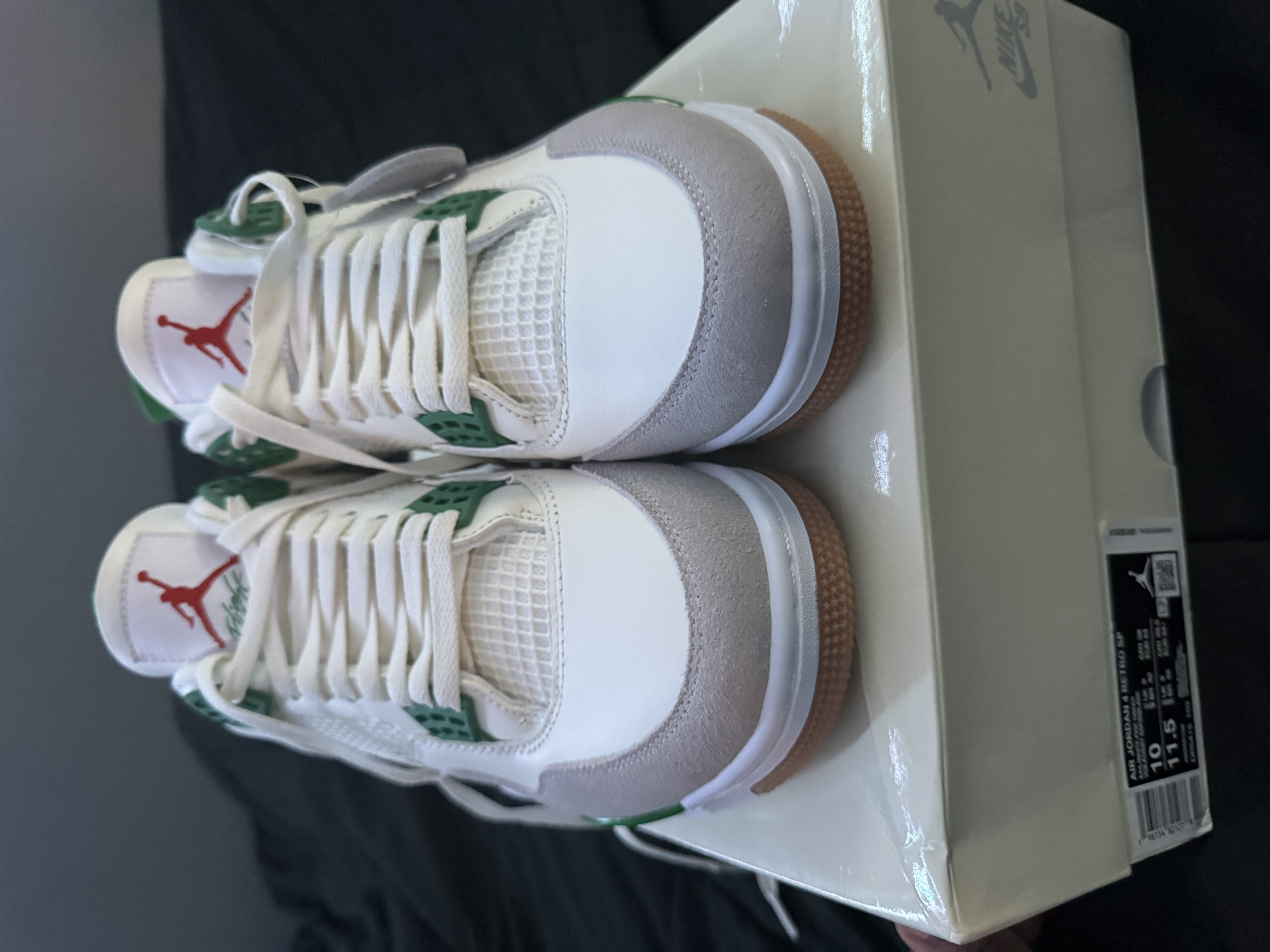 Air Jordan 4 Retro SB Pine Green RSNOW DR5415-103 review 1