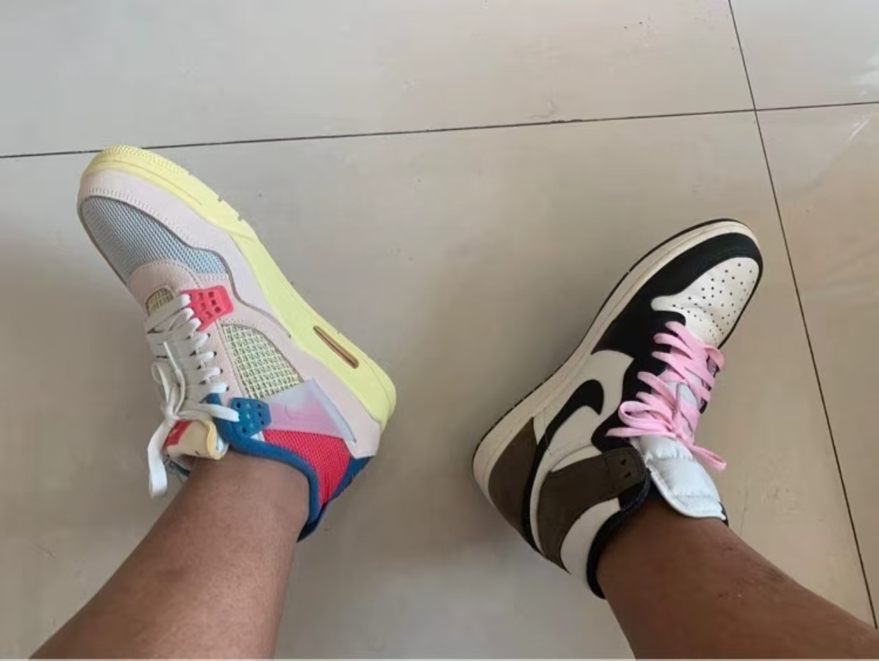 Air Jordan 4 Retro Union Guava Ice Reps Sneaker DC9533-800 review 0