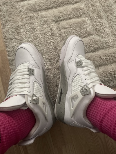 Nike Air Jordan 4 Retro White Oreo Reps Sneakers CT8527-100 review Rares Moise