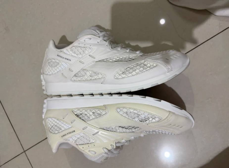 Bottega Veneta Orbit Silver White 741357V2X401425 review Keyvon Holley