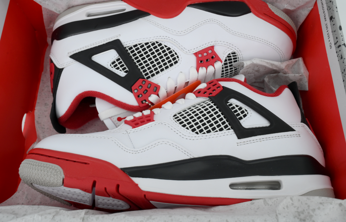 Nike Air Jordan 4 Retro Fire Red Reps Sneakers 2020 DC7770-160 review Dj Lee