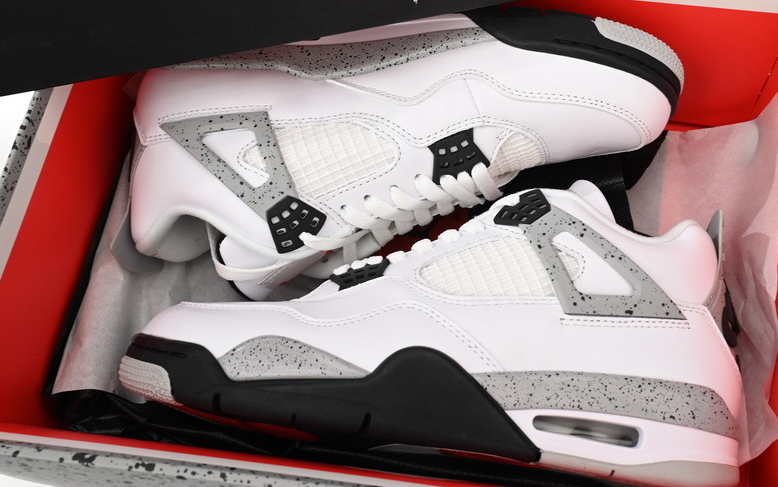 Air Jordan 4 Retro White Cement 2016 Reps Sneaker 840606-192 review Caroline Ruaben