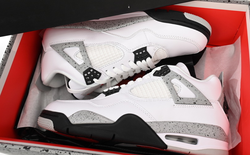 Air Jordan 4 Retro White Cement 2016 Reps Sneaker 840606-192 review Marquis Boyce