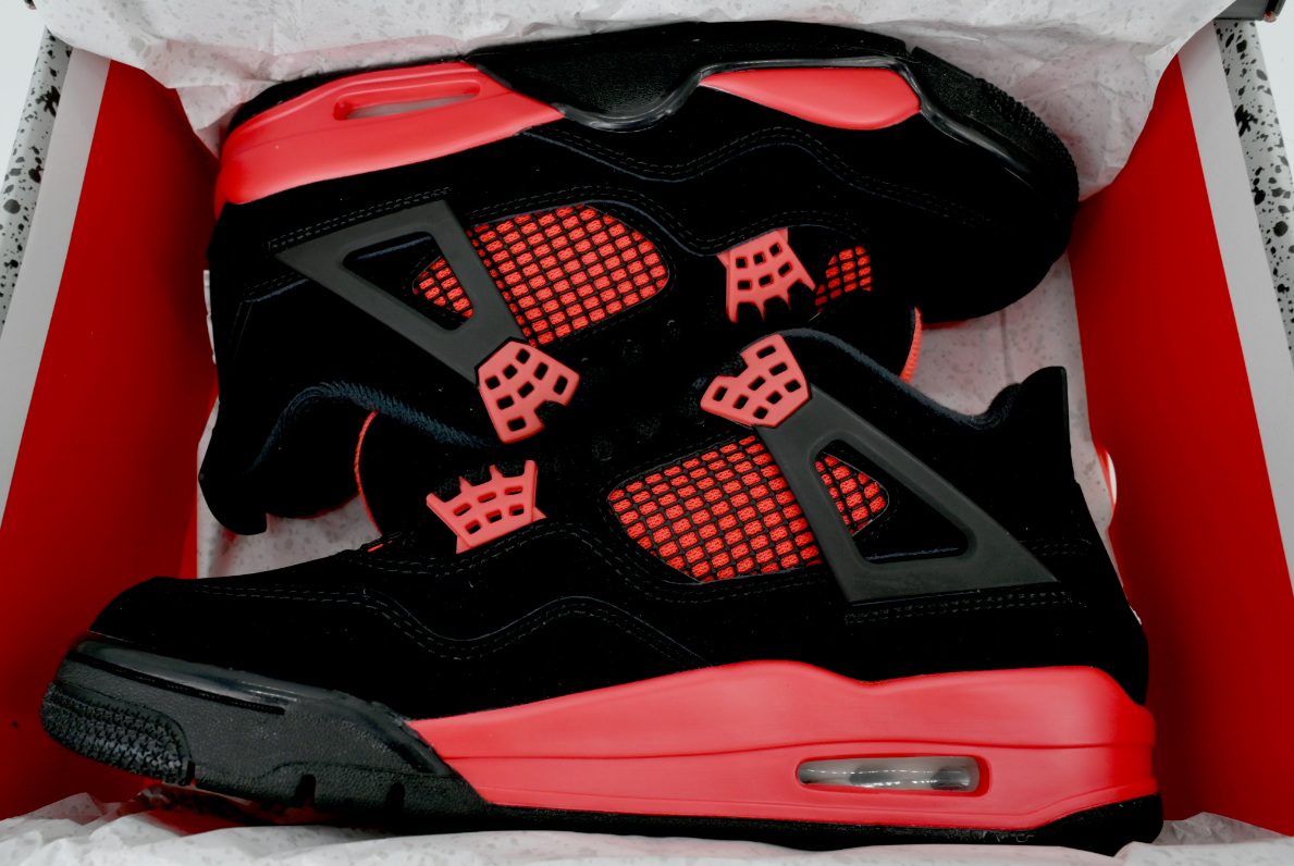 Air Jordan 4 Red Thunder Reps Sneakers CT8527-016 review Devonne Carothers