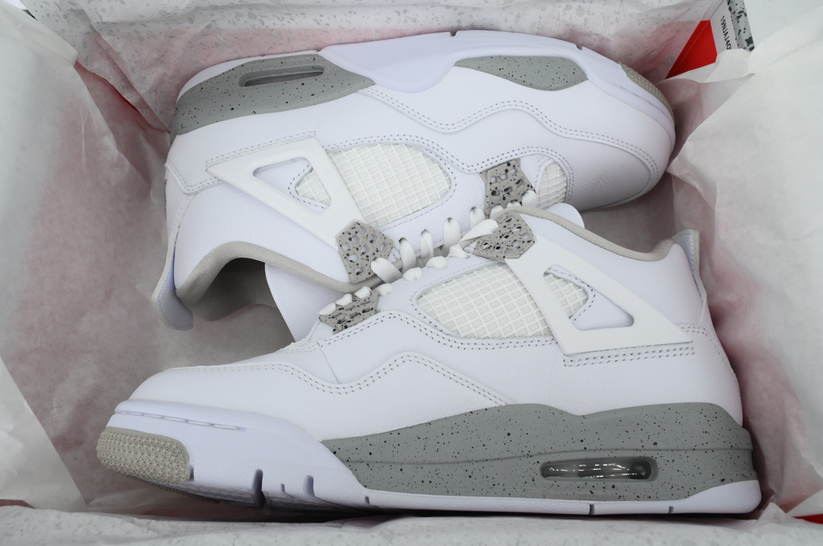 Nike Air Jordan 4 Retro White Oreo Reps Sneakers CT8527-100 review Hamza Mohammad