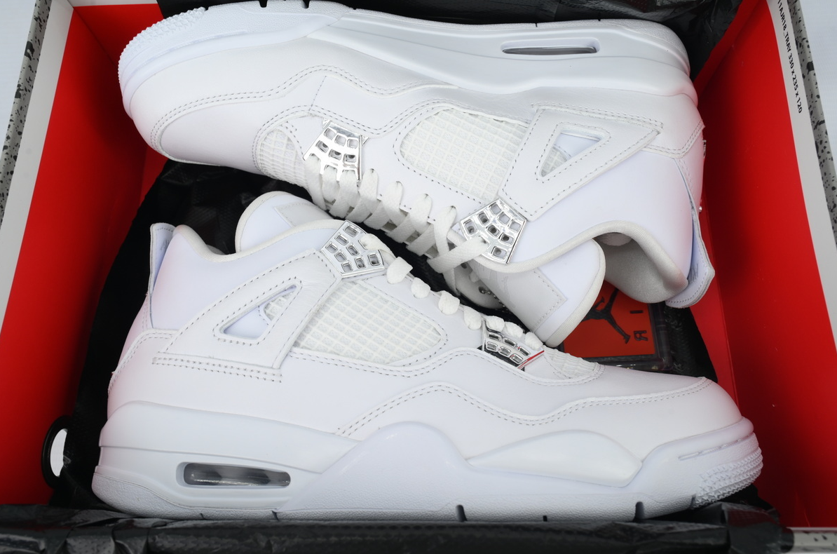 Jordan 4 Retro Pure Money Reps Sneaker 308497-100 review Ally Pierre
