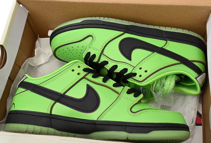 The Powerpuff Girls x Dunk Low Pro SB QS 'Buttercup' Reps Sneaker FZ8319-300 review Dylan Lopez