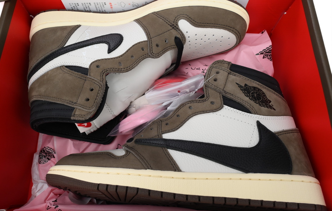 Jordan 1 Retro High OG SP Travis Scott Mocha RSNOW CD4487-100 review Bajramsha Stola