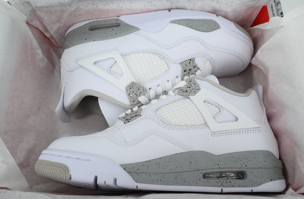 Nike Air Jordan 4 Retro White Oreo Reps Sneakers CT8527-100 review Jalyn Sorpranith