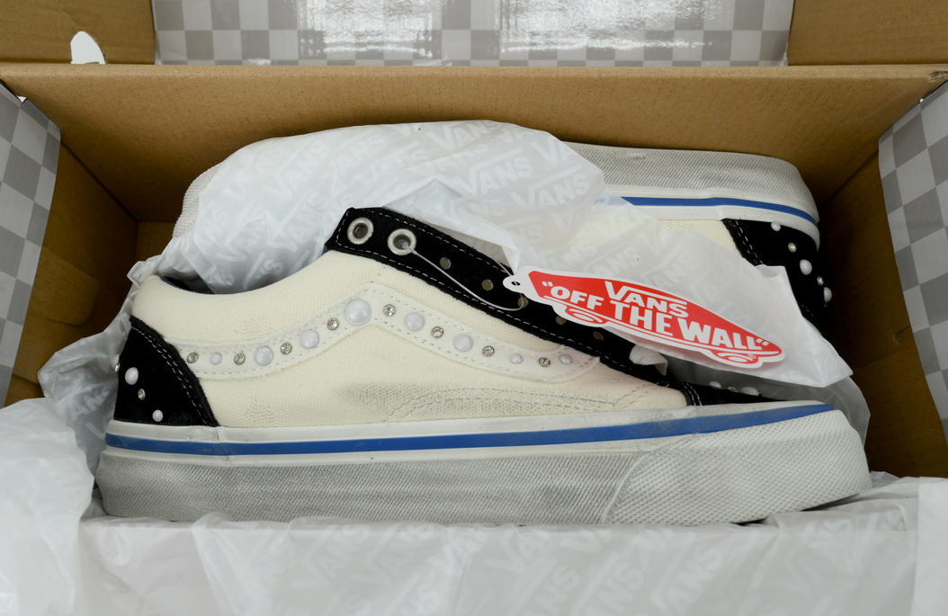 Vans Old Skool 36 Pearlized Pack Marshmallow White VN000S52FS8 review Fanchon Caro