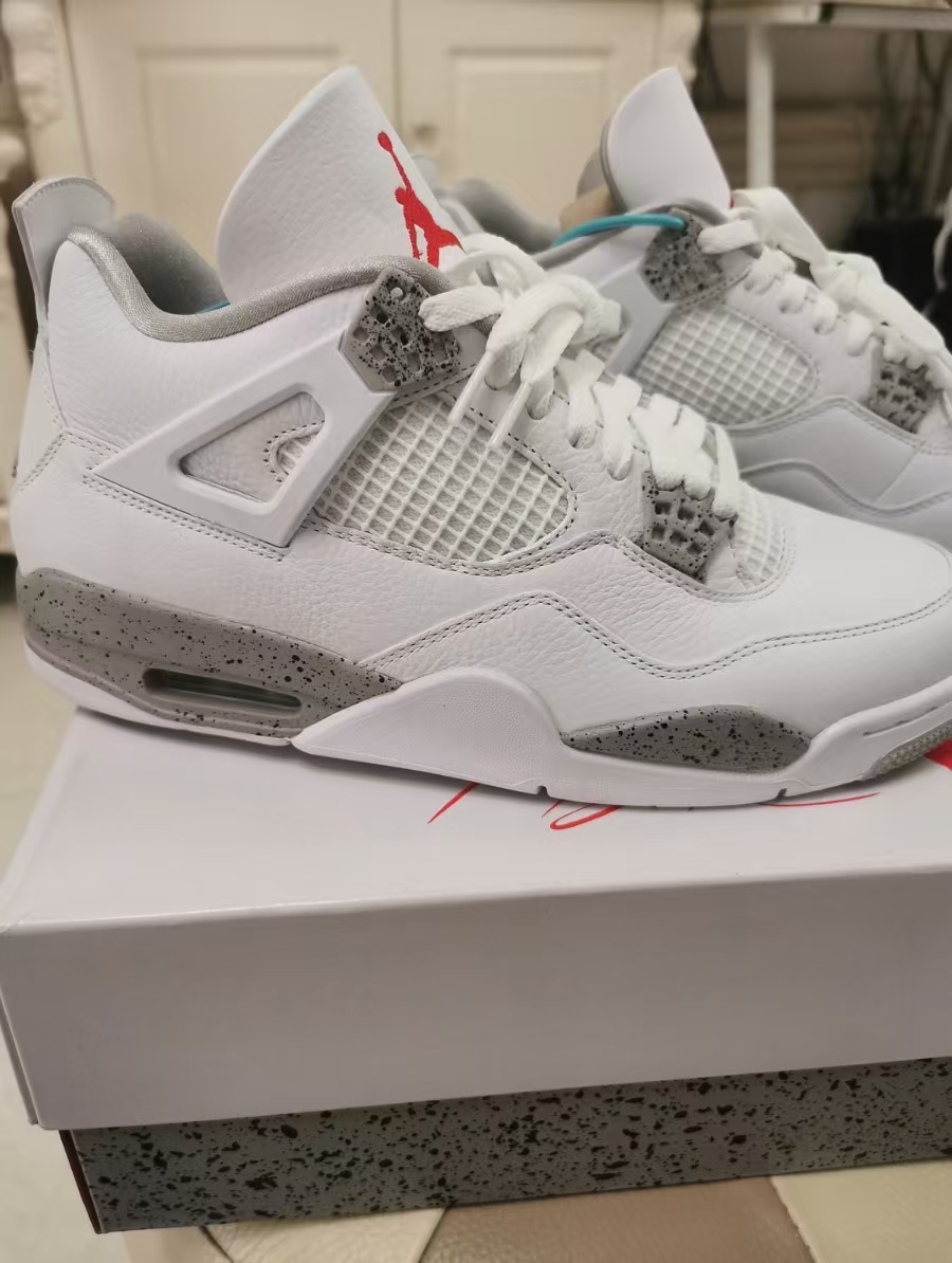 Nike Air Jordan 4 Retro White Oreo Reps Sneakers CT8527-100 review Landon Keener