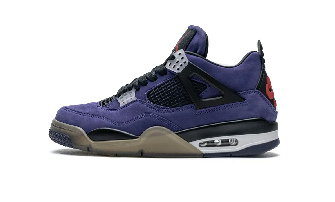 Travis Scott x Air Jordan 4 Purple Suede-Best Reps Shoes for Reps Sneaker