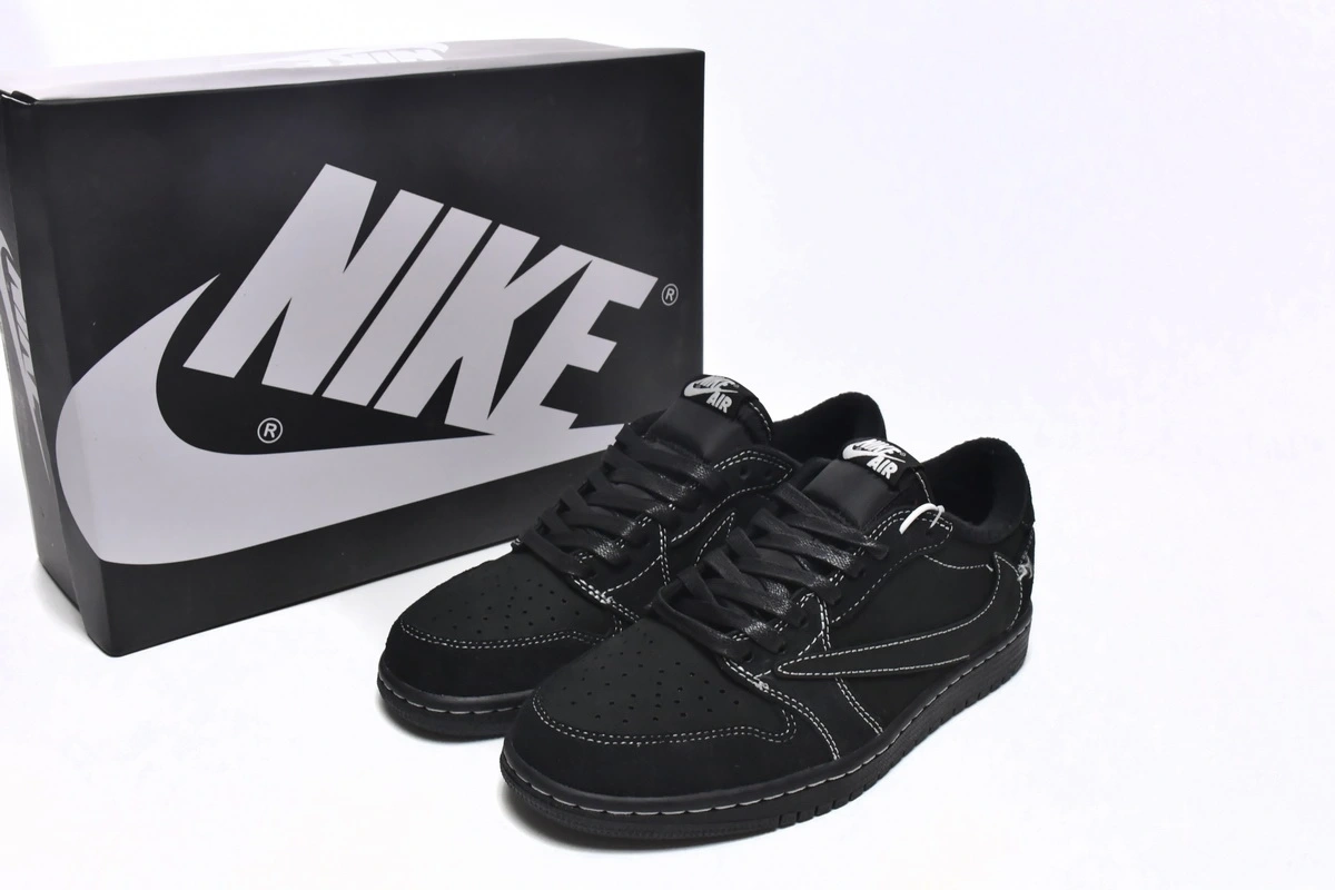 Jordan 1 Retro Low OG SP Travis Scott Black Phantom