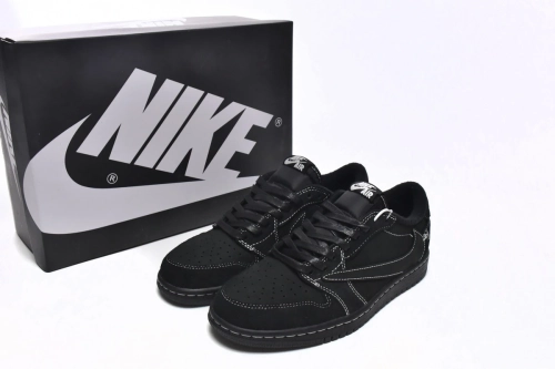 Jordan 1 Retro Low OG SP Travis Scott Black Phantom