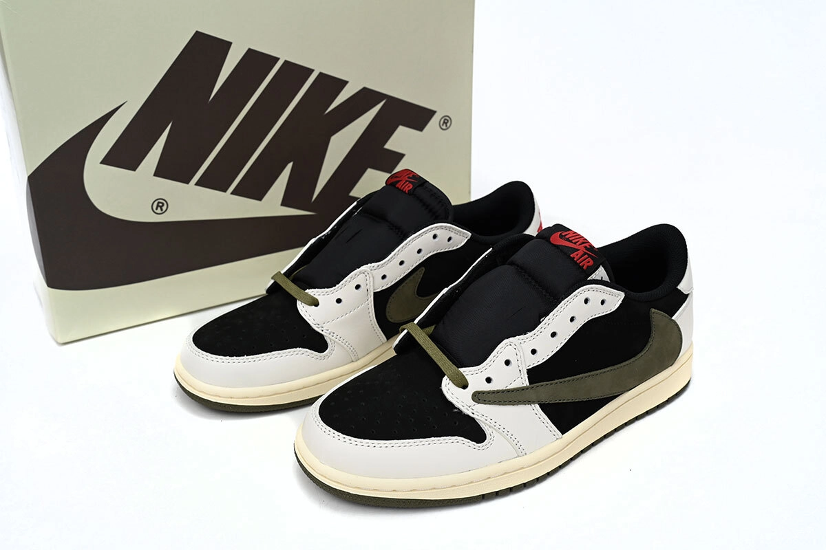 Air Jordan 1 Retro Low OG SP Travis Scott Olive