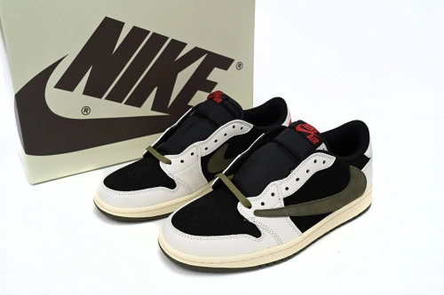Air Jordan 1 Retro Low OG SP Travis Scott Olive