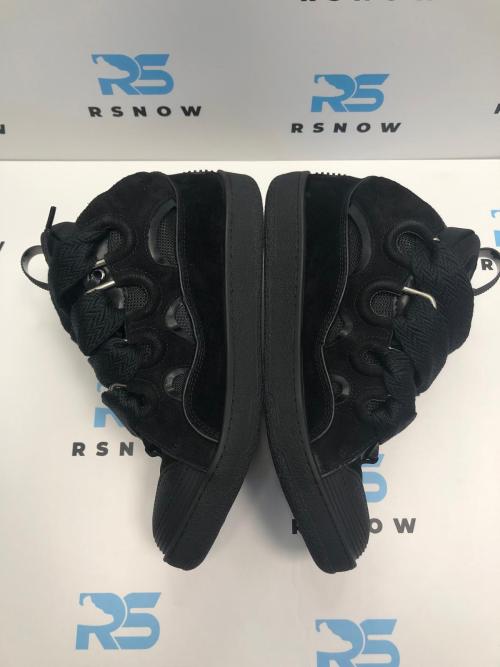 RSNOWSHOES QC | Lanvin Leather Curb Triple Black FU-SKDK12-DRAG-P252947