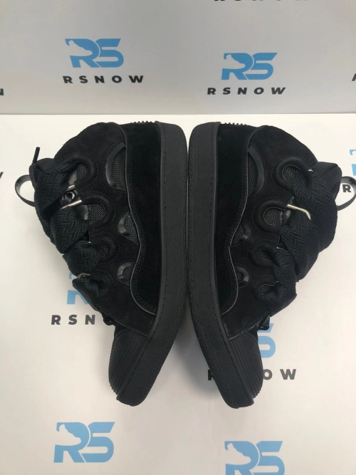 RSNOWSHOES QC | Lanvin Leather Curb Triple Black FU-SKDK12-DRAG-P252947