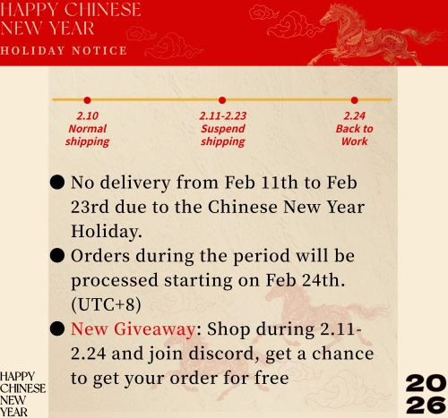 RSNOWSHOES 2026 Chinese New Year Holiday Notice