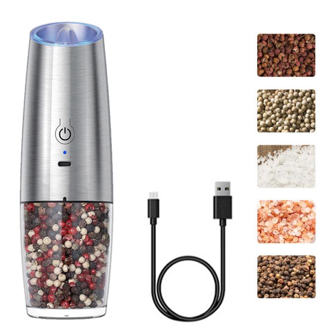 Electric Pepper Grinder Household Internet Famous Sichuan Pepper Sea Salt Grinding Bottle